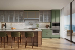 VillaMiami_Half-floor-kitchen_Green